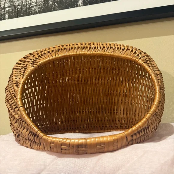 Vintage Gondola Half Moon Harvesting Basket - Picture 5 of 9
